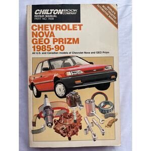 Chilton Chevrolet Nova Geo Prizm 1985-90
